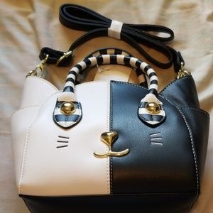 Betsy Johnson Cat Satchel